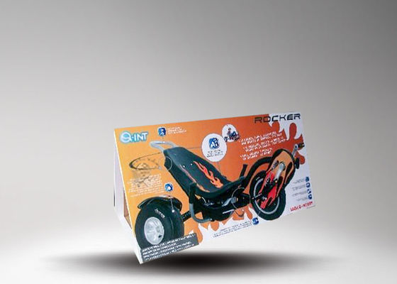 Pessoa de pé montada fácil do cartão para o verniz para as unhas, anunciando a pessoa de pé
