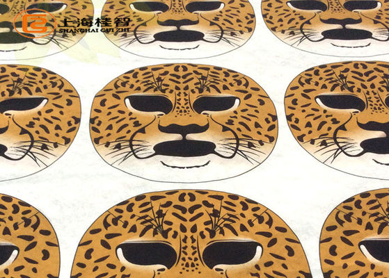A folha facial animal da máscara da impressão nunca desvanece-se/a beleza máscara do papel