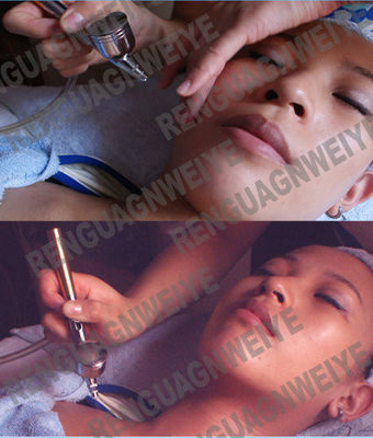 enrugue a máquina facial do oxigênio portátil da remoção para a beleza médica