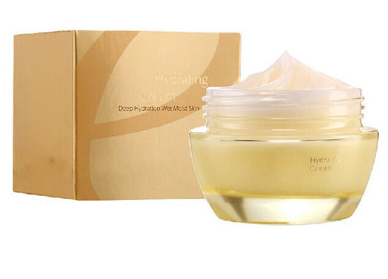 Produtos dos cuidados com a pele do alvejante do cuidado da cara, creme hidratando da manteiga de Shea