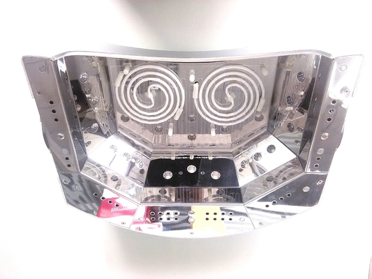 Da lâmpada de prata do prego da cor do poder superior a lâmpada UV 66w CCFL do prego do diodo emissor de luz conduziu a lâmpada UV do prego
