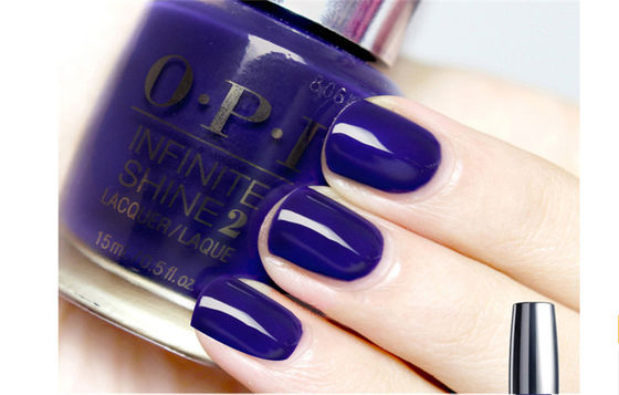 O líquido das senhoras do tipo de OPI personalizou cores longas do verniz para as unhas 15ml últimas