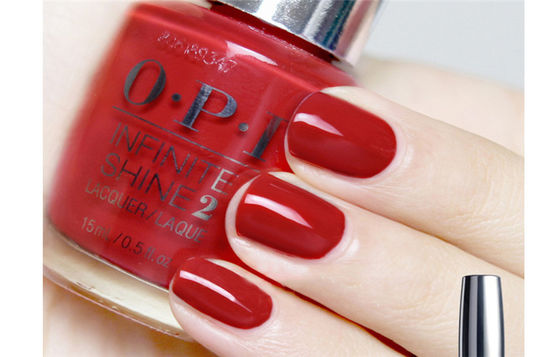 O líquido das senhoras do tipo de OPI personalizou cores longas do verniz para as unhas 15ml últimas