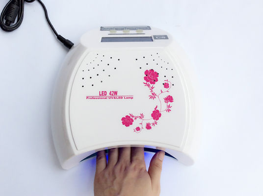 Tempo UV 5s do ajuste da lâmpada do secador do prego do diodo emissor de luz do salão de beleza eficiente alto, 10s, 20s