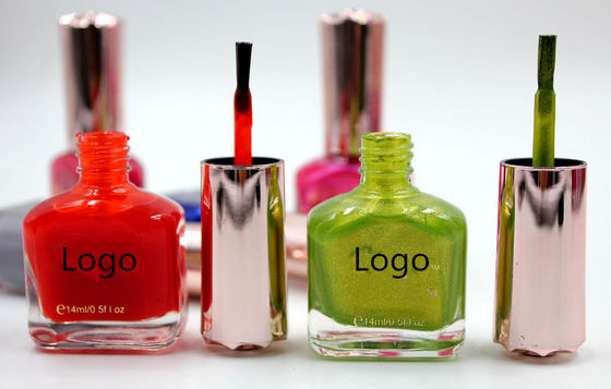 A marca própria personalizou o verniz para as unhas, verniz para as unhas 14ml do gel das mulheres