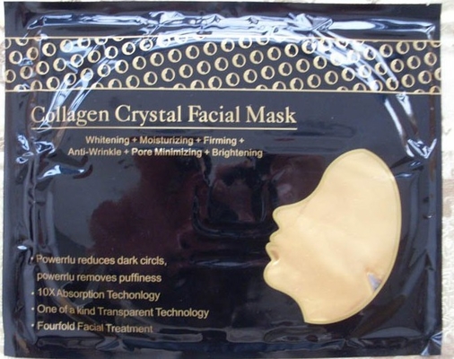 Máscara do Facial do ouro do colagénio