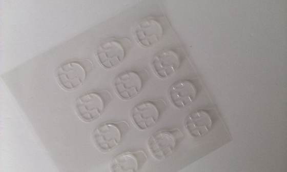 Aba transparente da colagem para o dedo, ferramenta da arte do prego do ABS/ANIMAL DE ESTIMAÇÃO