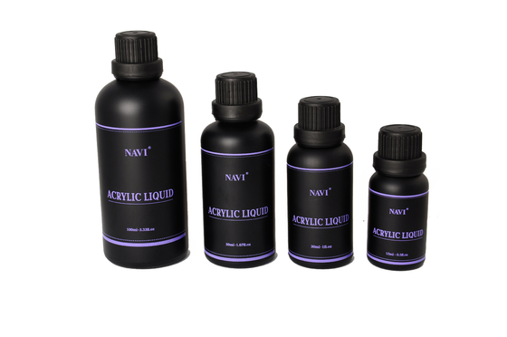 Luz de Navi 15ml 30ml 50ml 100ml - líquido acrílico roxo do prego para a loja do prego