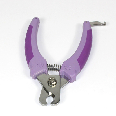 Pet a tosquiadeira de prego para a cor pequena do roxo das tesouras da ferramenta da preparação do cão