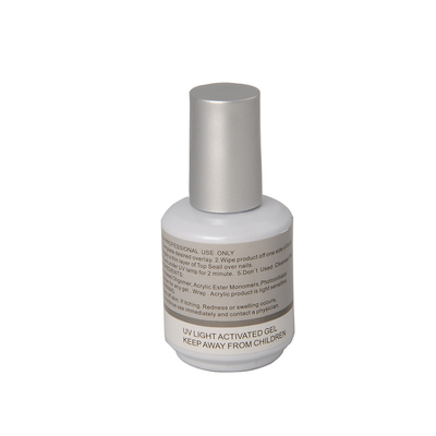Prego luxuoso revestimento UV da parte superior do prego do selo de 15 ML ultra com certificação de MSDS