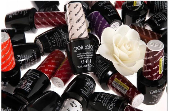 Da menina verniz para as unhas personalizado colorido bonito 15ML de Gelcolor OPI por muito tempo último