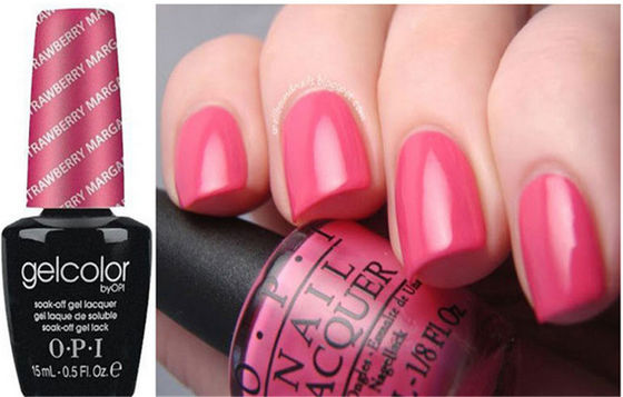 Da menina verniz para as unhas personalizado colorido bonito 15ML de Gelcolor OPI por muito tempo último