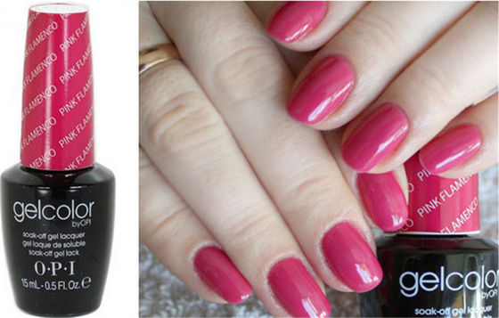 Da menina verniz para as unhas personalizado colorido bonito 15ML de Gelcolor OPI por muito tempo último