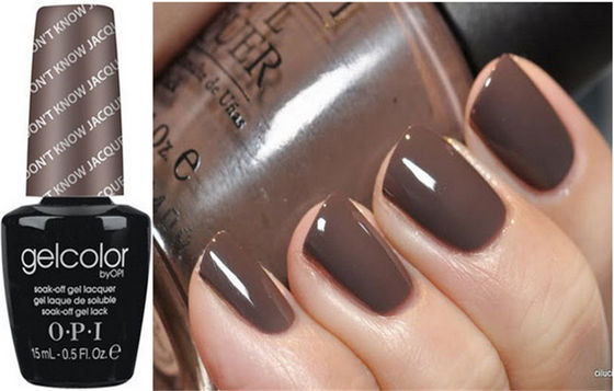 Da menina verniz para as unhas personalizado colorido bonito 15ML de Gelcolor OPI por muito tempo último