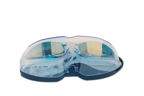 Óculos de proteção UV personalizados Eco da piscina da segurança do PC anti amigável