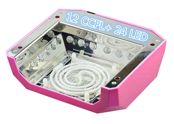 12w CCFL + 24 diodos emissores de luz secador da lâmpada do prego do diodo emissor de luz de 36 watts para o diamante home dado forma