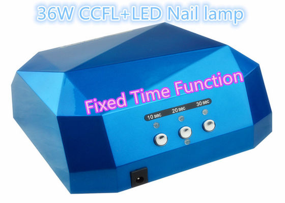 12w CCFL + 24 diodos emissores de luz secador da lâmpada do prego do diodo emissor de luz de 36 watts para o diamante home dado forma